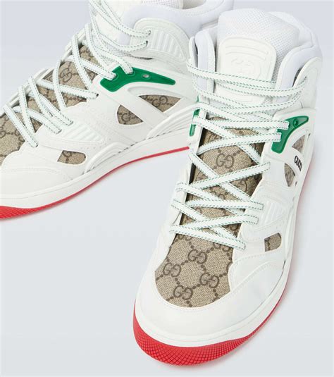 gucci basket ball|gucci basket high top sneakers.